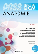Anatomie, Pass : tout en QCM - Laurence Sebellin
