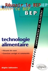 Technologie alimentaire - Brigitte Sablonnière