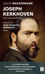 L'affaire Maurizius. Vol. 3. Joseph Kerkhoven - Jakob Wassermann