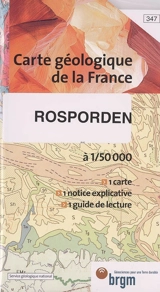 Rosporden : carte géologique de la France - François Bechennec