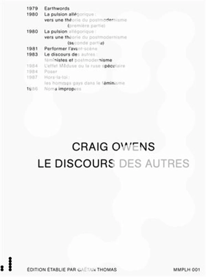 Le discours des autres - Craig Owens