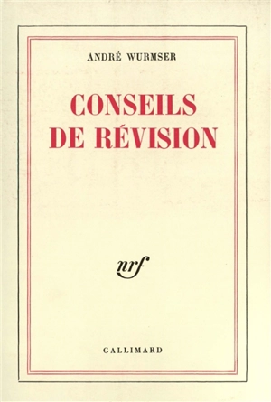 Conseils de révision - André Wurmser