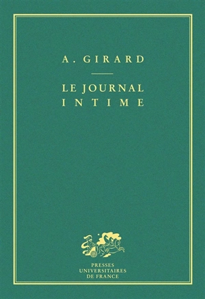 Le Journal intime - Alain Girard