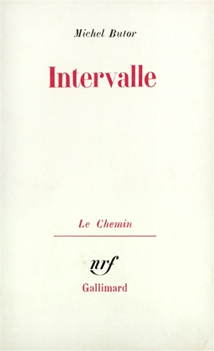 Intervalle - Michel Butor