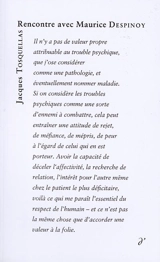Rencontre avec Maurice Despinoy - Maurice Despinoy