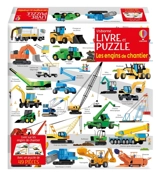 Les engins de chantier : Coffret livre et puzzle - Smith, Sam