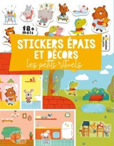Stickers épais et décors : petits rituels