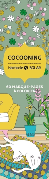 Cocooning : 60 marque-pages à colorier - Séverine Prélat