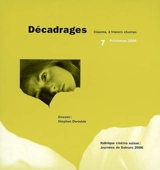 Décadrages, n° 7. Stephen Dwoskin