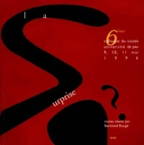 La surprise : actes du sixième colloque du Cicada, 9, 10, 11 mai 1996 - Centre inter-critique des arts du domaine anglophone (Pau). Colloque (6 ; 1996)