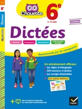 Dictées 6e, 11-12 ans : nouveau programme - Fabienne Sauve