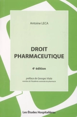 Droit pharmaceutique - Antoine Leca