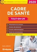 Cadre de santé : tout-en-un : 2020-2021 - Badia Jabrane