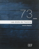 Les droits de l'homme - Caroline Sägesser