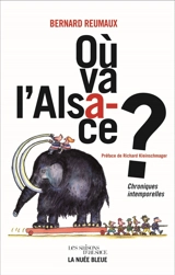 Où va l'Alsace ? : chroniques intemporelles : 1990-2009 - Bernard Reumaux