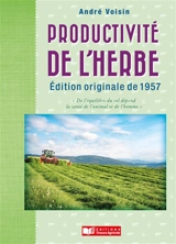Productivité de l'herbe - André Voisin