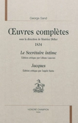 Oeuvres complètes. 1834 - George Sand