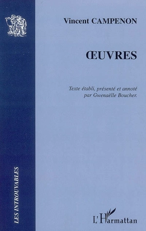Oeuvres - Vincent Campenon
