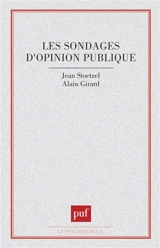 Les Sondages d'opinion publique - Jean Stoetzel