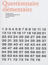 Questionnaire élémentaire - Sonia Chiambretto