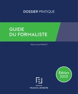 Guide du formaliste 2023 - Marie-Laure Enault