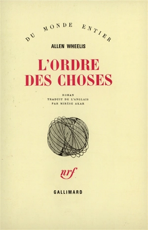 L'ordre des choses - Allen Wheelis