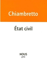 Etat civil - Sonia Chiambretto