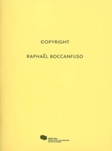 Copyright, Raphaël Boccanfuso