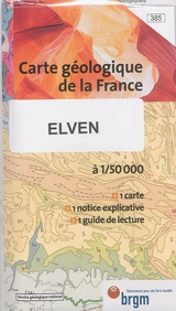Elven : carte géologique de la France à 1:50.000 - F. Béchennec