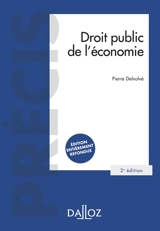 Droit public de l'économie - Pierre Delvolvé