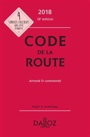 Code de la route 2018