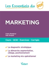 Marketing : cours, QCM, exercices, corrigés - Claire Roederer