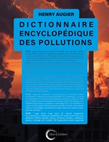 Dictionnaire encyclopédique des pollutions - Henry Augier