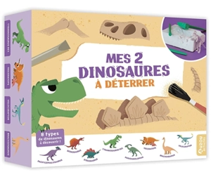 Mes 2 dinosaures à déterrer - Peskimo