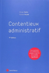 Contentieux administratif - Olivier Gohin