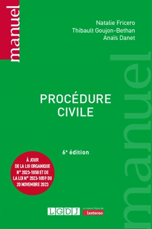 Procédure civile - Natalie Fricero