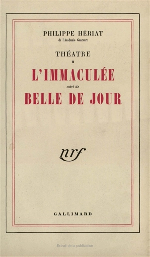 Théâtre. Vol. 1 - Philippe Hériat