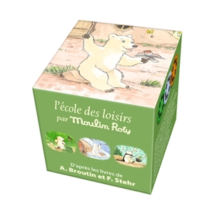 Boîte de 3 disques Calinours : recharge pour lampe à histoires - Alain Broutin