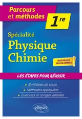 Spécialité physique chimie, 1re : nouveaux programmes ! - David Legrand