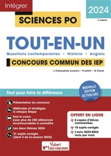 Tout-en-un, concours commun des IEP 2024 : questions contemporaines, histoire, anglais - Paul Leitch