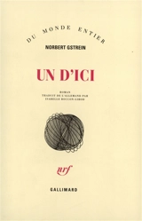 Un d'ici - Norbert Gstrein