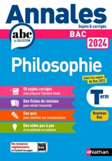 Philosophie terminale : bac 2024 : nouveau bac - Gérard Durozoi