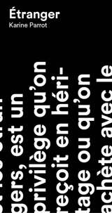 Etranger - Karine Parrot