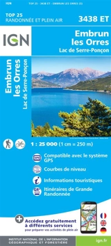 3438ET EMBRUN LES ORRES LAC DE SERRE-PONCON - Collectif