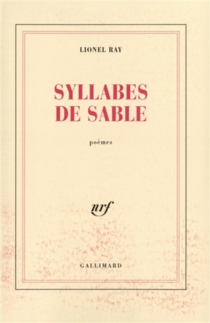 Syllabes de sable - Lionel Ray