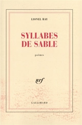 Syllabes de sable - Lionel Ray