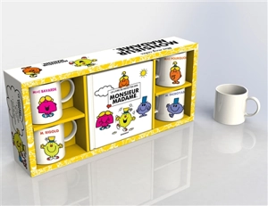 Coffret mini mug cakes Monsieur Madame - Lene Knudsen