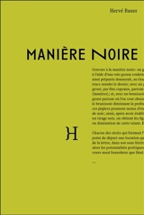 Manière noire - Hervé Bauer