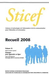 Sticef, n° 15. Echanger pour apprendre en ligne