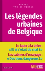 Les légendes urbaines de Belgique - Aurore Van De Winkel